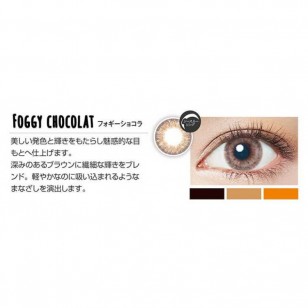 (EL1003)EverColor 1day LUQUAGE FoggyChocolat 10片裝
